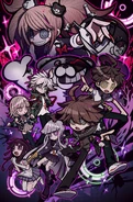 Danganronpa Crossover Promotional Art, by @smymji6 (Twitter)