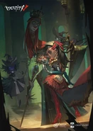 Season 12 Essence 3.jpg (1.16 MB) "Whose blood, tears and regrets dyed the crystal shoes red? This is not a wonderland, nor a fairy tale. Corruption hides under the light. Betrayal and hatred of others are slowly spreading... I will crush all to pieces until there is no residue left." - Season 12 Essence 3 Poster by Lin Chang (Facebook)