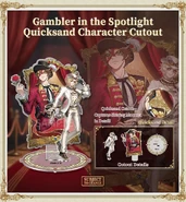 Quicksand Character Cutout