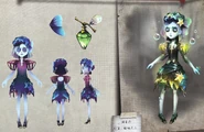 Madame Coral Concept Art from the Official Chinese Art Book