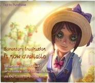 Budding Flower In-Game Poster