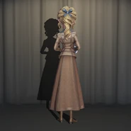 Candid Portrait In-Game Model Back View.