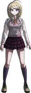 Kaede Akamatsu from the Danganronpa V3 game, who this costume is based on