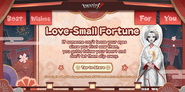 New Year's 2023 Fortune Stick: Love - Small Fortune