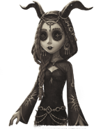 Priestess Initial Character Introduction Sprite (Official Website)