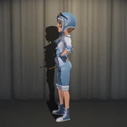 Island Guide In-Game Model Left View.