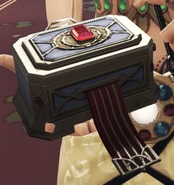 Appearance changes from the Sanskrit costume (Closed).