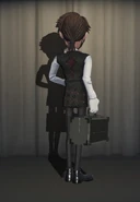 Croupier In-Game Model Back View.