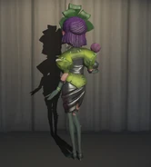 Ivy In-Game Model Back View