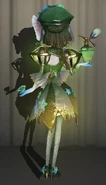 Madame Coral In-Game Model Back View