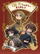 @IdentityVJP Twitter reaches 1.2M Followers Artwork (Twitter)