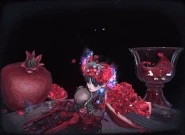 Miss Pomegranate Plate Press Animation