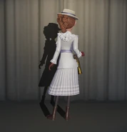 Talia's In-Game Model Back View.