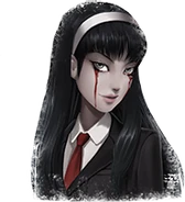 Unused Tomie Kawakami Illusion Hall Sprite