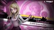 "Growing up with the piano from an early age, She loves playing the piano so much that she is nicknamed "Piano Idiot" by her friends." - Kaede Akamatsu Introduction Poster (Twitter)