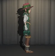 Nature Lover In-Game Model Right-Side View.