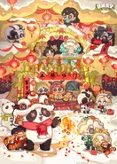 2025SpringFestivalPandaArt.jpg (2.45 MB) 2025 Spring Festival Panda Artwork (Weibo)