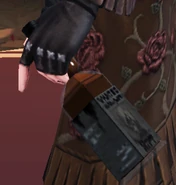 Appearance of the Black Rose Costume Strong Dovlin In-Game.