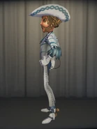 Frosty White In-Game Model Front View