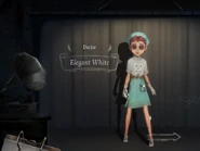 Elegant White in the Appearance Menu with the original default pose in 2018