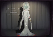 Shiromuku In-Game Model Back View.