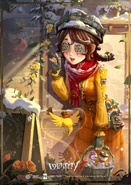 "It's a dress carefully made together with her father and mother—a favorite of Emma's." - Winter Memories Global Poster, featuring Martha and Leo in the background (Twitter)