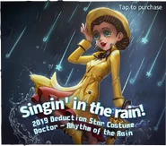 "Singin' in the rain!" - Rhythm of the Rain In-Game Poster