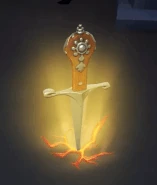 Appearance changes from the Ben-Hur costume.