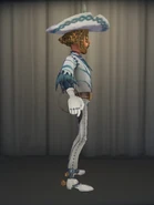 Frosty White In-Game Model Right View