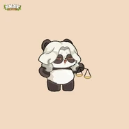 Wuwu Panda Horoscope Libra - Judge Artwork (Weibo)