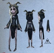 Scylla Concept Art from the official Identity V Japanese Reference Book