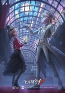 "Dear Detectives, it's week 3 of the "Phantom" of the Crystal Palace, get ready for with us as tonight we dance!" - The Phantom of the Crystal Palace Chapter 3 Release Artwork by 叉立方 (Twitter)