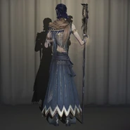 Peregrine In-Game Model Back View.