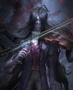 Portrait - Violinist Full Art