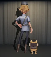 Local Constable In-Game Model Back View