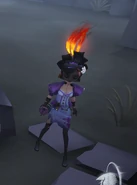 The claw mark as displayed above a survivor once the accessory is equipped