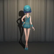 Blues In-Game Model Back View