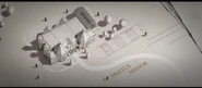 Oletus Manor construction drawing in Ashes of Memory