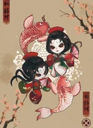 Koi Series Merch Painting