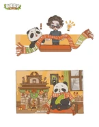 LuckyParcelPandaComic2.jpg (315 KB) Lucky Parcel Panda Second Comic (Weibo)