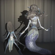 Moon Servant In-Game Model Back View.