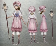Eversleeping Girl Concept Art from the Official Japanese Art Book