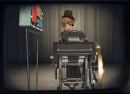 Paperboy In-Game Model Right-Side View.