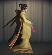 Yellow In-Game Model Right-Side View