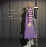 Zazie In-Game Model Left View