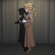 Candid Portrait In-Game Model Left-Side View.