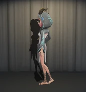 Dark Gray In-Game Model Left-Side View