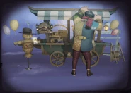 The costume's secondary animation