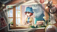"Helena loves to read and we've prepared a bunch of braille books for her birthday! Let's wish the Mind's Eye a wonderful birthday!" - 2023 Global Birthday Art (Twitter)