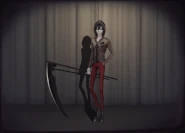 The Ripper with the matching costume Isaac Foster